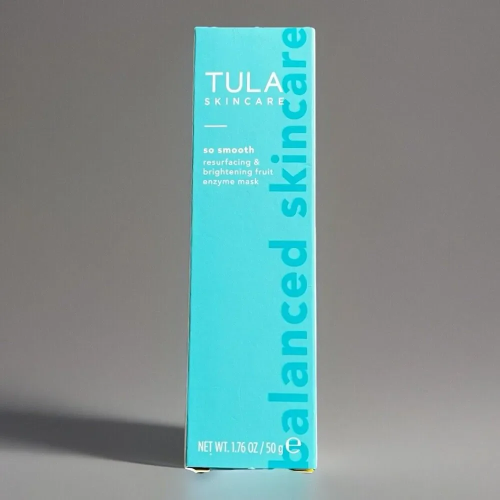 Tula So Smooth Resurfacing And Brightening Fruit Enzyme‎ Mask New 1.76 Ounce NIB